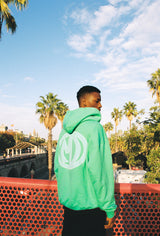 MACBA GREEN HOODIE